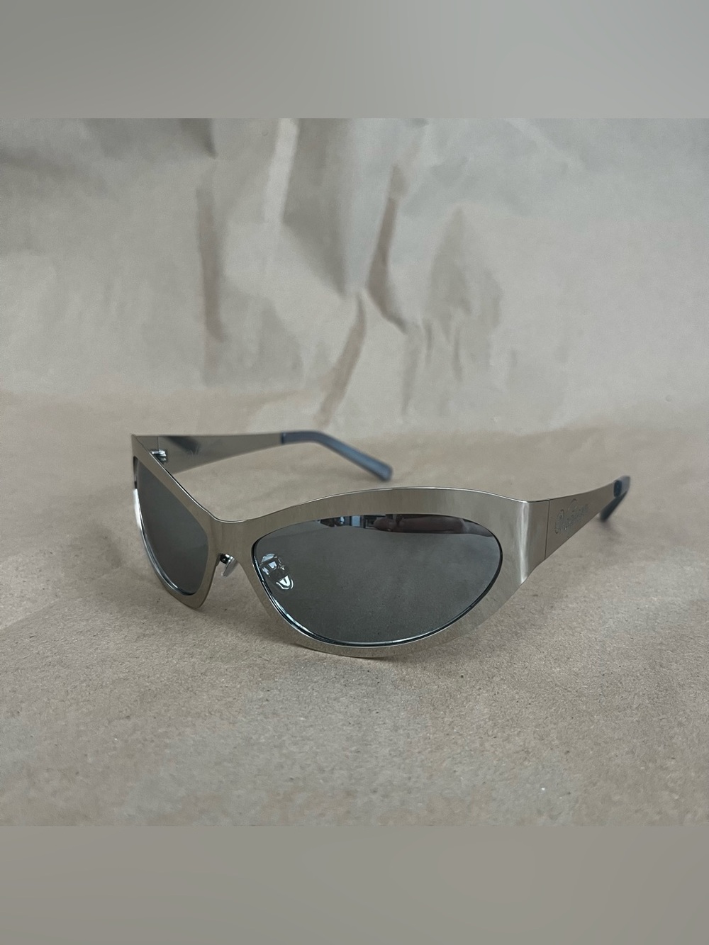 Vaquera Mirrored Chrome Cat Eye Sunglasses SS26